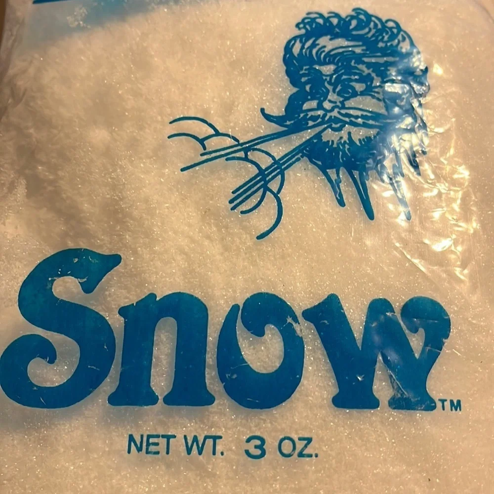 Department 56 Snow New Unopened Package 3 OZ. Village Accessories Christmas Snow